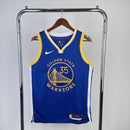 Regata NBA Golden State Warriors Icon Edition Kevin Durant Azul