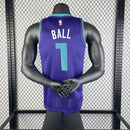 Regata NBA Charlotte Hornets Statement Edition 20/21 LaMelo Ball Roxa