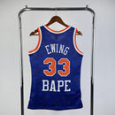 Regata NBA BAPE x New York Knicks Mitchell & Ness Azul