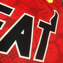 Regata NBA BAPE x Miami Heat Mitchell & Ness Vermelha