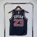 Regata Infantil NBA Chicago Bulls Michael Jordan Preta