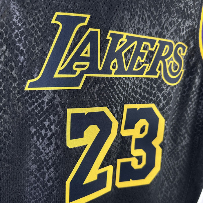 Regata Infantil NBA Los Angeles Lakers LeBron James 23 Preta