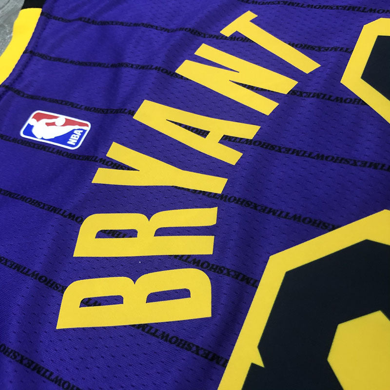 Regata NBA Los Angeles Lakers City Edition 18/19 Kobe Bryant 24 Roxa