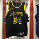 Regata NBA Los Angeles Lakers Black Mamba Shaquille O'Neal Preta