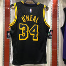Regata NBA Los Angeles Lakers Black Mamba Shaquille O'Neal Preta