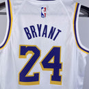 Regata Infantil NBA Los Angeles Lakers Kobe Bryant 24 Branca
