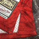 Regata NBA BAPE x Miami Heat Mitchell & Ness Vermelha