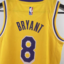 Regata Infantil NBA Los Angeles Lakers Kobe Bryant 8 Amarela