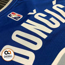 Regata NBA Dallas Mavericks Icon Edição 75 anos Luka Doncic Azul