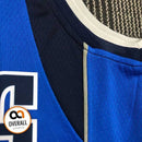Regata NBA Dallas Mavericks Icon Edição 75 anos Luka Doncic Azul