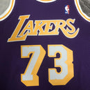 Regata Lakers Retrô Mitchell & Ness 1998/1999 Dennis Rodman Roxa
