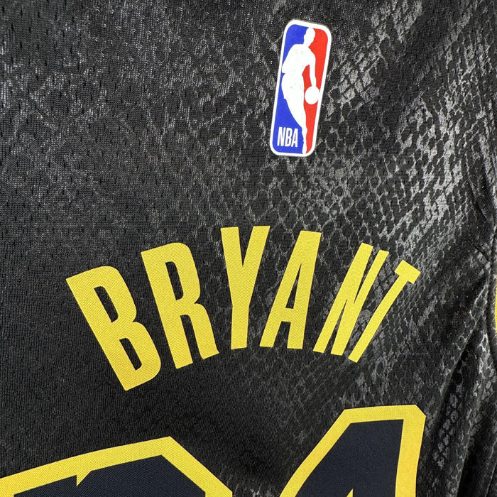 Regata Infantil NBA Los Angeles Lakers Kobe Bryant 24 Preta