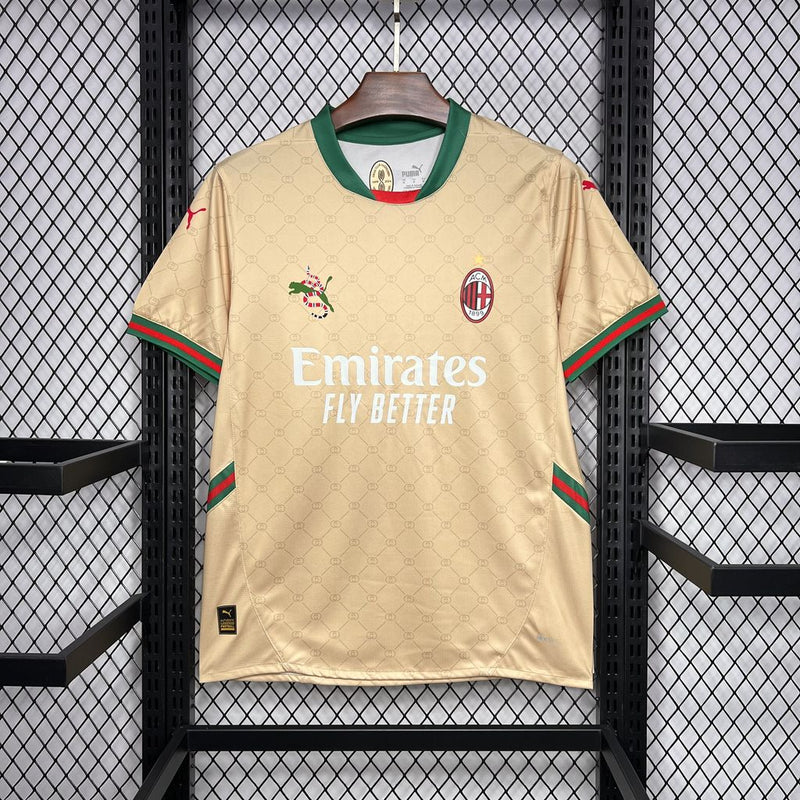 Camisa A.C Milan Edição Especial Gucci 2024/2025