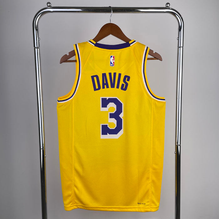 Regata NBA Los Angeles Lakers Icon Edition 23/24 Anthony Davis Amarela