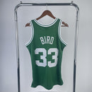 Regata NBA Boston Celtics Retrô Mitchell & Ness 85/86 Larry Bird Verde
