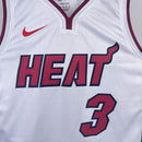 Regata NBA Miami Heat Association Edition Dwayne Wade Branca