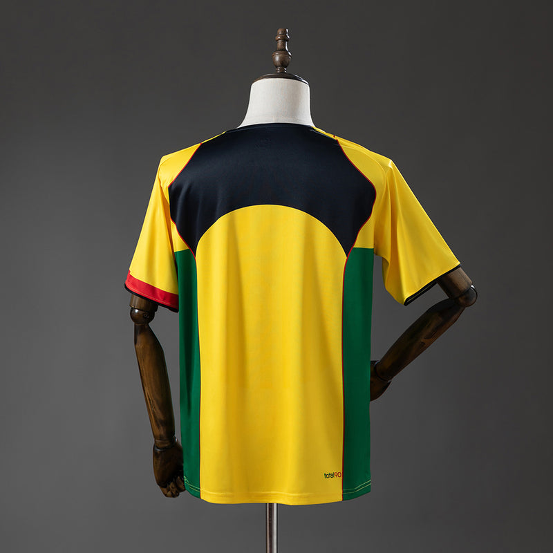 Camisa Total 90 Amarela - Verde - Preta