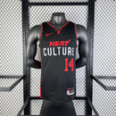 Regata NBA Miami Heat City Edition 23/24 Tyler Herro Preta