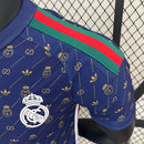Camisa Real Madrid COLLAB GUCCI 24/25 Versão Jogador