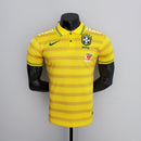 Camisa Seleção Brasilera Polo Amarela