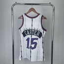 Regata Toronto Raptors Retrô Mitchell & Ness 1998/1999 Vince Carter Branca