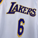 Regata Infantil NBA Los Angeles Lakers LeBron James 6 Branca