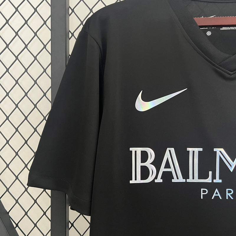 Camisa Barcelona 24/25 Lançamento Edição Especial Balmain Paris