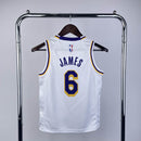 Regata Infantil NBA Los Angeles Lakers LeBron James 6 Branca