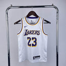 Regata Infantil NBA Los Angeles Lakers LeBron James 23 Branca