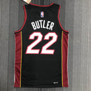 Regata NBA Miami Heat Icon Edição 75 anos Jimmy Butler Preta