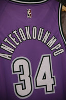 Regata NBA Milwaukee Bucks Classic Giannis Antetokounmpo 22/23 Roxa