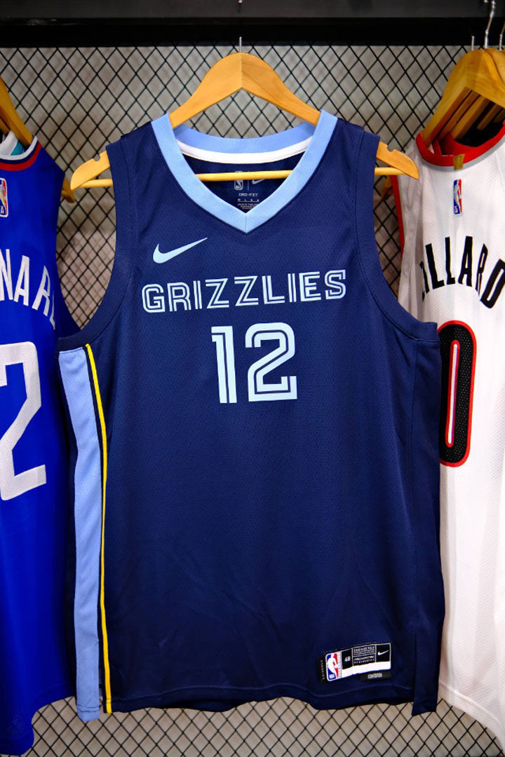 Regata NBA Memphis Grizzlies Icon Edition 23/24 Ja Morant Azul