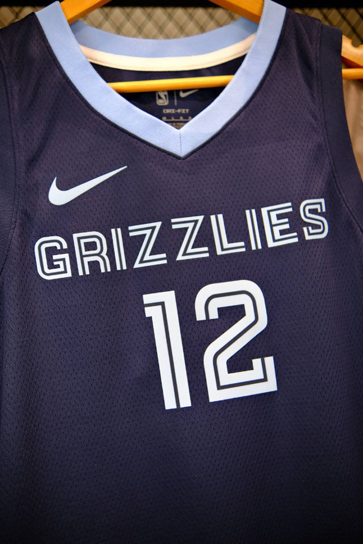 Regata NBA Memphis Grizzlies Icon Edition 23/24 Ja Morant Azul