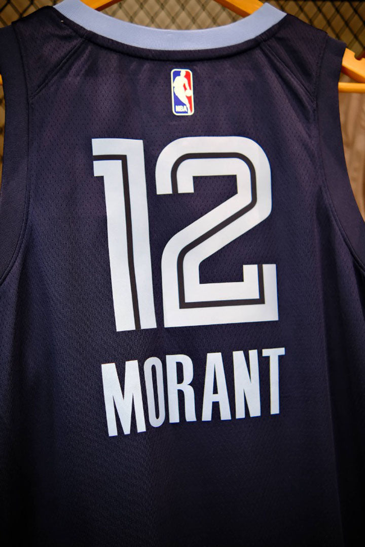 Regata NBA Memphis Grizzlies Icon Edition 23/24 Ja Morant Azul