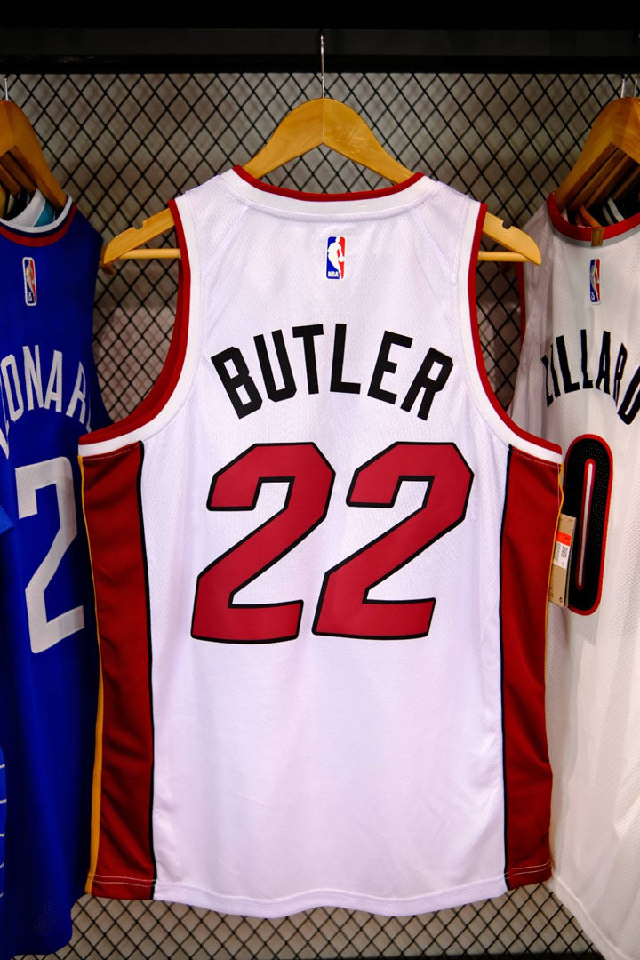 Regata NBA Miami Heat Association Edition 23/24 Jimmy Butler Branca