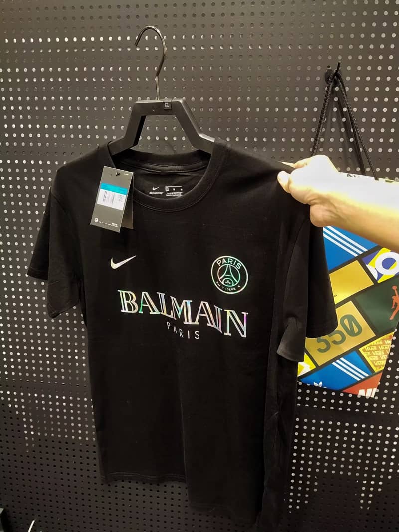 Camisa PSG 23/24 Lançamento Edição Especial Balmain Paris