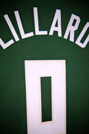 Regata NBA Milwaukee Bucks Lillard 23/24 Icon Edition Verde