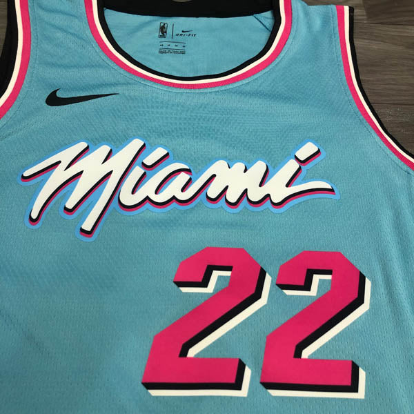 Regata NBA Miami Heat Vice Edition Jimmy Butler Azul