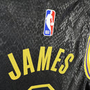 Regata Infantil NBA Los Angeles Lakers LeBron James 6 Preta