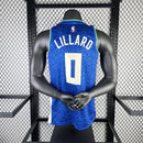 Regata NBA Milwaukee Bucks City Edition 23/24 Damian Lillard Azul