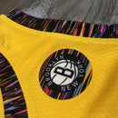 Regata NBA Brooklyn Nets Bed Stuy Edition Notorius B.I.G Amarela