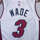 Regata NBA Miami Heat Association Edition Dwayne Wade Branca