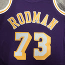 Regata Lakers Retrô Mitchell & Ness 1998/1999 Dennis Rodman Roxa