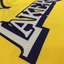 Regata NBA Los Angeles Lakers City Edition 19/20 Kobe Bryant 8 Amarela