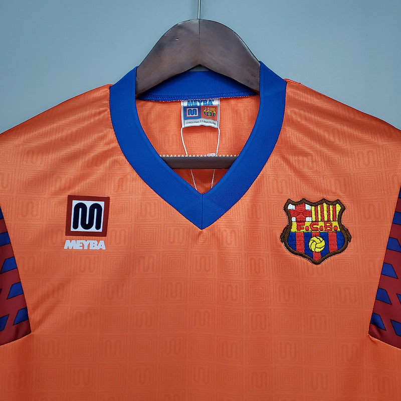 Camisa Barcelona Retrô 1989/1992 Laranja - Meyba