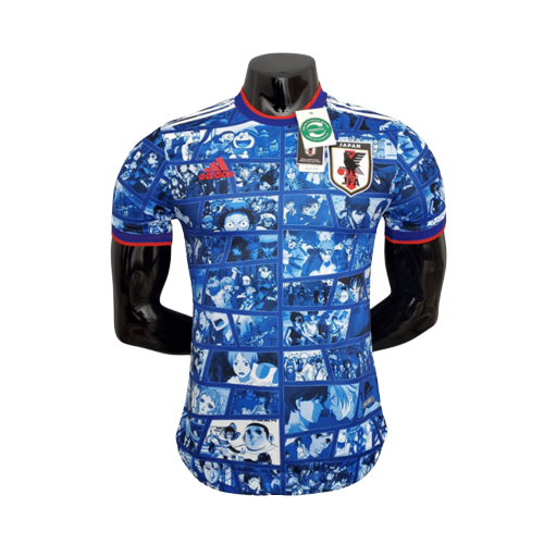 Camisa Seleção Japão [MULecial Anime] 2021 Adidas - Azul