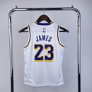 Regata Infantil NBA Los Angeles Lakers LeBron James 23 Branca
