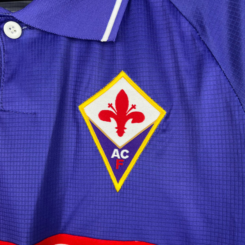 Camisa Manga Longa Fiorentina 1998 Nintendo® (MODELO DE COLECIONADOR)